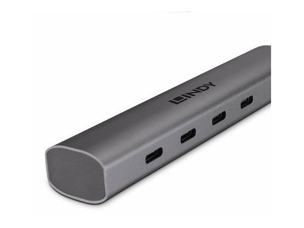 LINDY 4 Port USB 3.2 Gen 2 Type C Hub