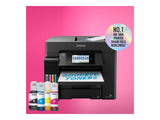 EPSON EcoTank ET-5855 MFP colour inkjet ITS A4 25ppm Print 550sheets USB LAN Wi-Fi Black