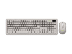 MCL kit clavier + souris sans fil rechargeable bioplastique