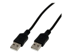 MCL Cable USB 2.0 type A / A male - 5m Noir