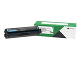 LEXMARK C332HC0 H Cyan High Yield Return Program Print Cartridge