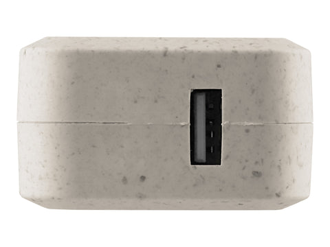 TNB USB Eco-friendly Wall Charger 2.4A Sand