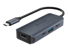 TARGUS HyperDrive EcoSmart Gen.2 Universal USB-C 4-in-1 Hub w 100 W PD Power Pass-thru