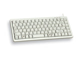 CHERRY Compact corded Keyboard PS/2 USB grey (US)
