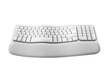 LOGITECH Wave Keys Wireless Ergonomic Keyboard - OFFWHITE (FR)