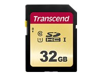 TRANSCEND 32Go UHS-I U1 Carte SD puce MLC pour appareil photo Reflex