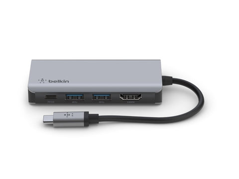 BELKIN Hub USB-C avec HDMI 2x USB-A 100W PD