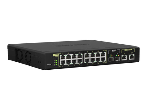 QNAP QSW-M2116P-2T2S 8port 2.5Gbps 2port 10Gbps SFP+ web managed switch