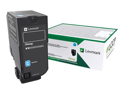 LEXMARK CS725 Cartouche de toner Return Programme haute capacité Cyan 12K