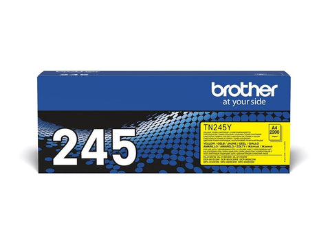 BROTHER TN245Y HL-3140CW/3150CDW/3170CDW toner jaune haute capacité 2.200 pages pack de 1