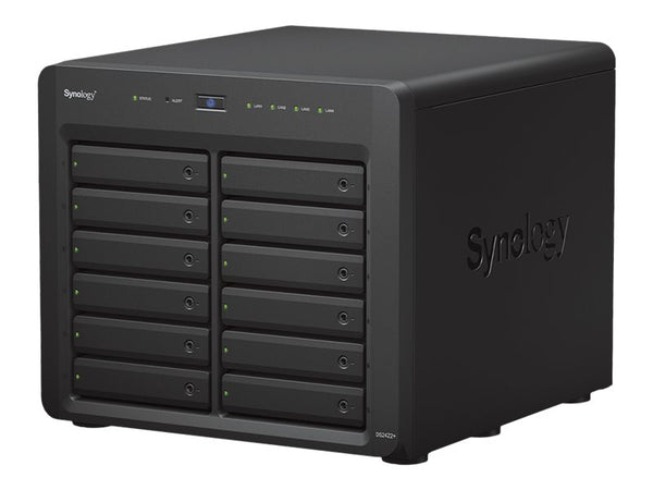SYNOLOGY DS2422+ DiskStation AMD Ryzen Embedded V1500B compact 12-Bay desktop NAS QUAD CORE 4Go RAM