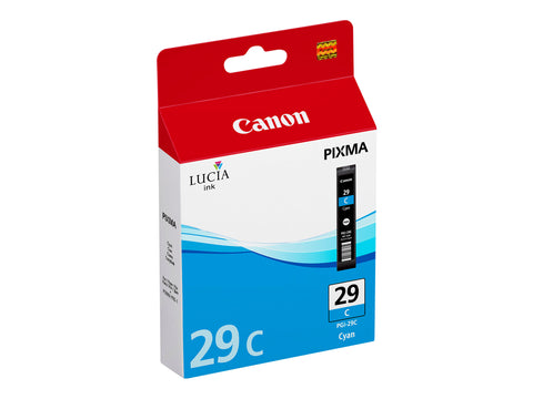 CANON PGI-29 C cartouche d encre cyan capacité standard 1.940 pictures pack de 1