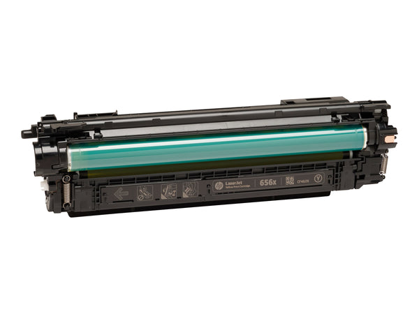HP 656X original LaserJet Toner cartridge CF462X Yellow High Yield