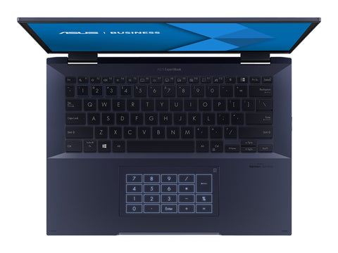 ASUS B7402FBA Intel Core i7-1260P vPro Essential 14p WUXGA 16Go 512Go NVMe SSD Intel Iris Xe Graphics W11P Stylus 2 years Black