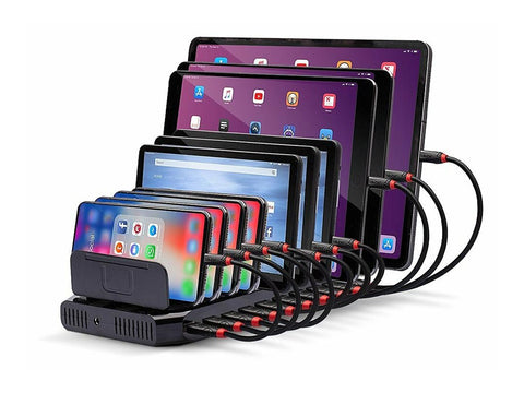 LINDY 10 Port USB Charging Station