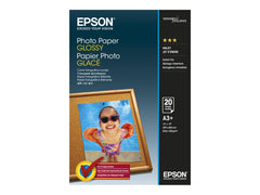 EPSON Papier Photo Glace 200g A3 (20f)