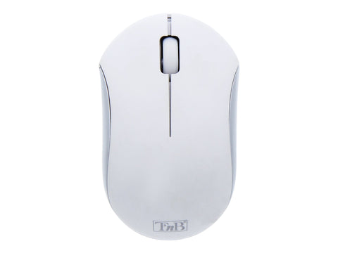 TNB RUBBY Wireless Mouse 1600 Dpi Silent Compact Size Soft Touch Ergonomic Shape Power Mode Saving Auto Link Wireless