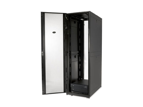 APC ARMOIRE NETSHELTER SX NOIR 19 BAIE 48U X 600 L X 1070 P PORTES PANNEAUX LATERAUX INCLUS