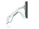 NEOMOUNTS DS70-250WH2 Support décran à fixer 17-32p - ressort à gaz - Topfix - arrêt 180