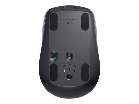 LOGITECH MX Anywhere 3S Mouse optical 6 buttons wireless Bluetooth graphite