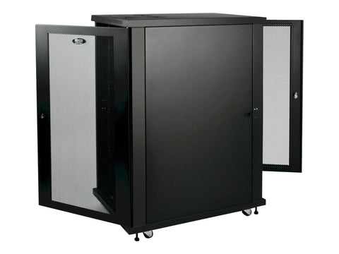 EATON TRIPPLITE SmartRack 24U Mid-Depth Half-Height Rack Enclosure