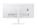SAMSUNG S34C650T 34p 21:9 Curved 1000R 3440x1440 VA-LED 100Hz HDR10 DP/HDMI/TBT4 90Watt LAN White HAS Speaker VESA HDMI/DP/USB-C
