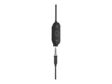 LOGITECH Zone Wired Earbuds UC - Graphite - EMEA