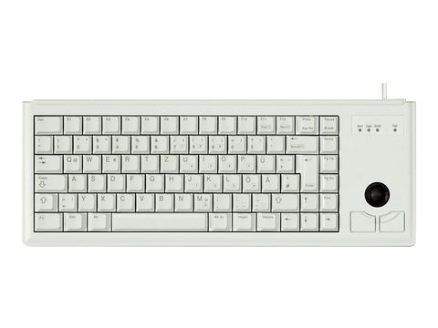 CHERRY G84-4400LPBFR-0 with Trackball Keyboard grey 2x PS/2 (FR)