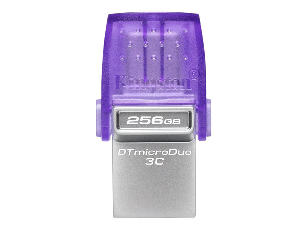 KINGSTON 256Go DataTraveler microDuo 3C 200MB/s dual USB-A + USB-C