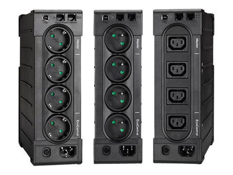 Eaton UPS Ellipse PRO 1600 USB IEC (rack/tower) - AC 230 V - 1000 Watt - 1600 VA - USB - IEC-320-C13 8 Output - 2U - 19inch