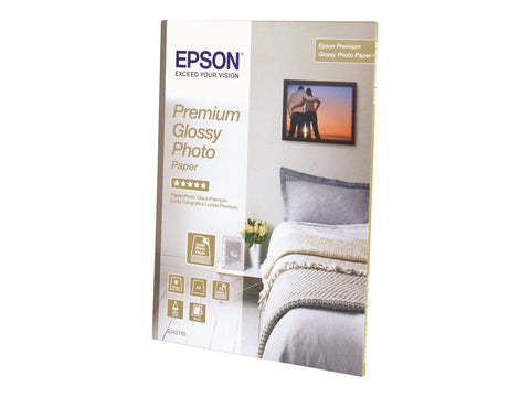 EPSON S041390 Premium brillant photo  papier inkjet 166g/m2 610mm x 30.5m 1 rouleau pack de 1