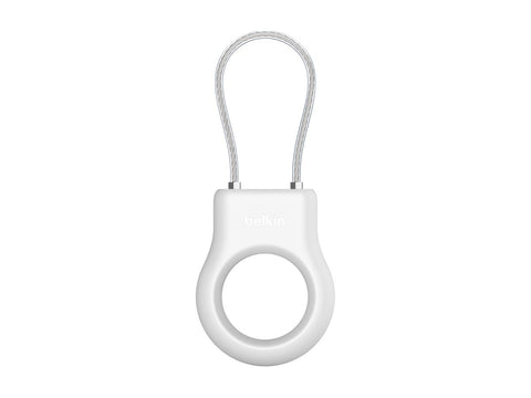 BELKIN Secure Holder with Wire Cable for AirTag White
