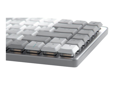 LOGITECH MX Mechanical Mini for Mac Minimalist Wireless Illuminated Keyboard - PALE GREY - (FRA) - EMEA