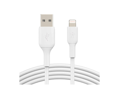 BELKIN BOOST CHARGE USB-A to Lightning Cable PVC 3M White