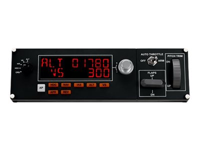 LOGITECH Multi Panel Flight simulator instrument panel wired for PC