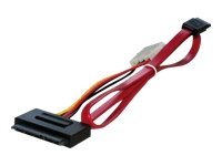 MCL Câble SATA interne avec alimentation molex mâle - 0.3m