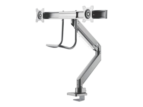 NEOMOUNTS NM-D775DXSILVER Support décran à fixer 10-32p - ressort à gaz - Topfix - arrêt 180