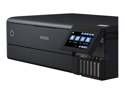 EPSON EcoTank ET-8550 MFP colour inkjet refillable A3 16ppm Print USB LAN Wi-Fi Black