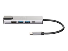 D-LINK USB-C 5-en-1 HDMI charging