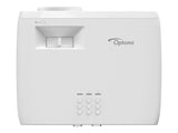 OPTOMA ZH420 FHD 1920x1080 4300lm Laser Projector 300 000:1 TR 1.12:1 1.47:1 2HDMI 1 RJ45 USB-A Power Audio 3.5mm 3Kg White