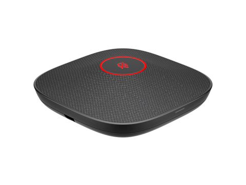 HP Poly Studio A2 Black Table Microphone Mounting Plate I/O cables