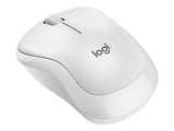 LOGITECH M240 Silent Mouse right and left-handed optical 3 buttons wireless Bluetooth off-white