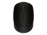 LOGITECH B170 Mouse optical 3 buttons wireless 2.4 GHz USB wireless receiver black
