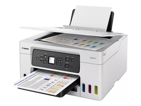 CANON MAXIFY GX3050 MFP colour ink-jet refillable A4 18 ipm print 350 sheets USB 2.0 Wi-Fi