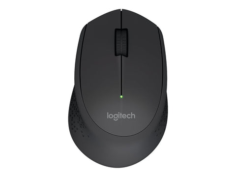 LOGITECH M280 Mouse right-handed optical 3 buttons wireless 2.4 GHz USB wireless receiver black