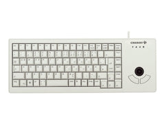 CHERRY XS Trackball Keyboard corded USB lightgrey (DE)