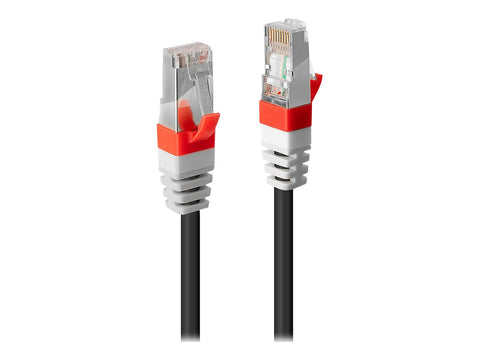 LINDY S/FTP Cat.6A Cable Black 15m LSOH incl. Testprotocol