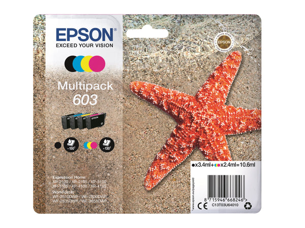 EPSON 1LB Multipack 4-colours 603 Ink w/s