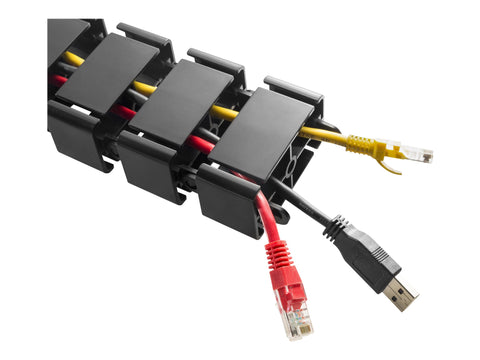 TNB ERGO Line Hinged Cable Guide With Metal Base Optimal Management Of Office Cables Cable Guide With Detachable Spine