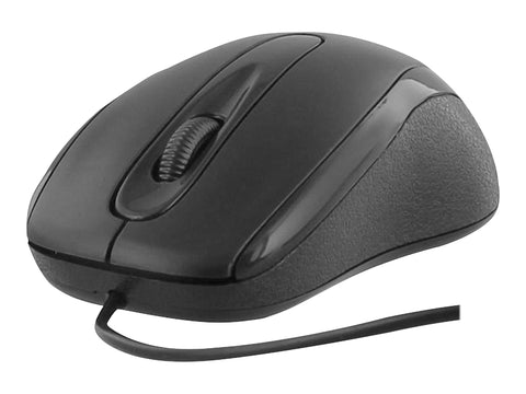 TNB BRIDGE - Wired mouse + keyboard AZERTY- black (FR)
